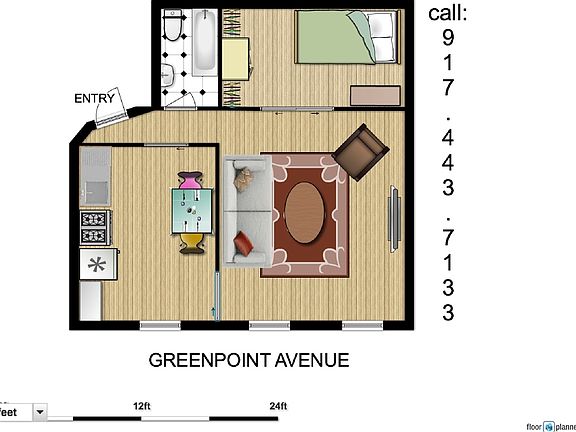 2nd image of 72 Greenpoint Ave APT 4F