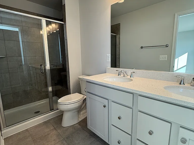 Master Bath with double vanity