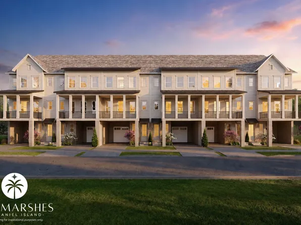 Homes Available Soon, Marshes at Daniel Island Townhomes
