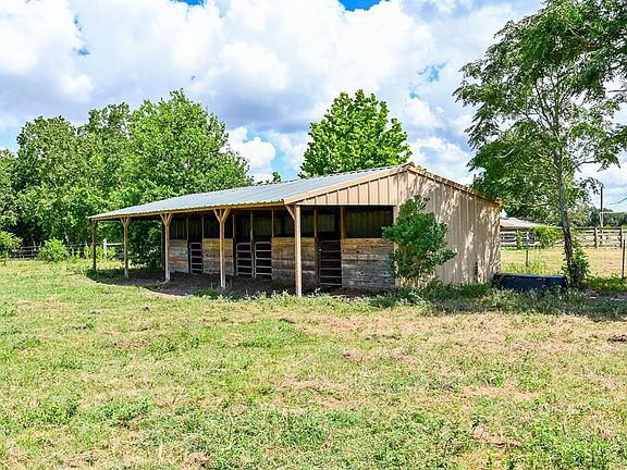 Four stall horse barn is easy to add on to if its not big enough...
