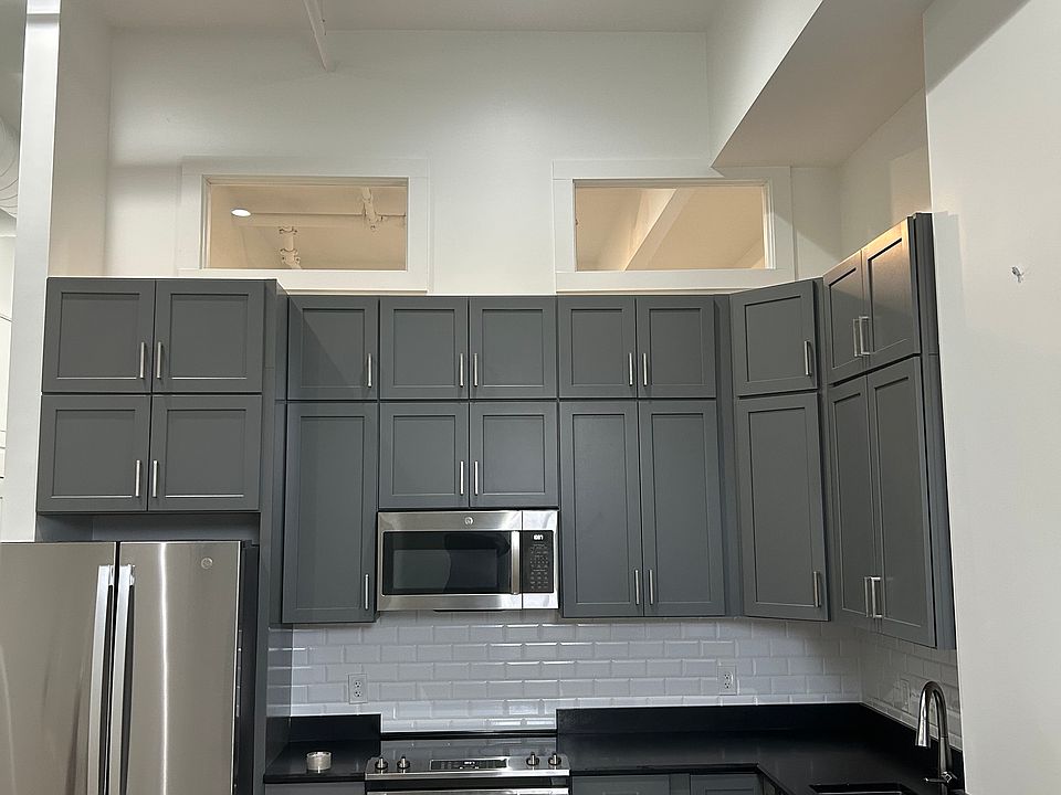 Tall custom cabinets and transoms