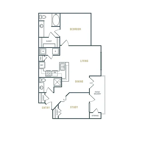 Floor plan B1R