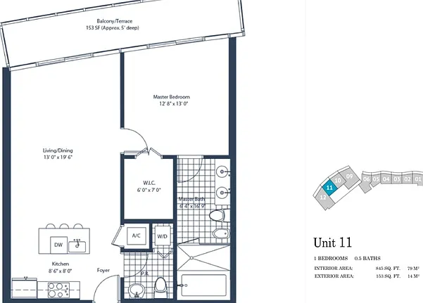 1 bed, 1.0 bath, 780 sqft, $4,650 — Photo 2