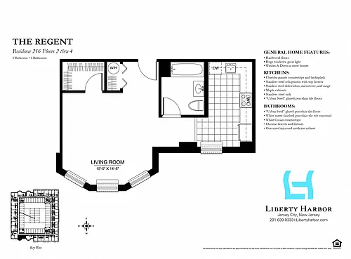 Floor plan 30 REGENT-STUDIO PLAN G