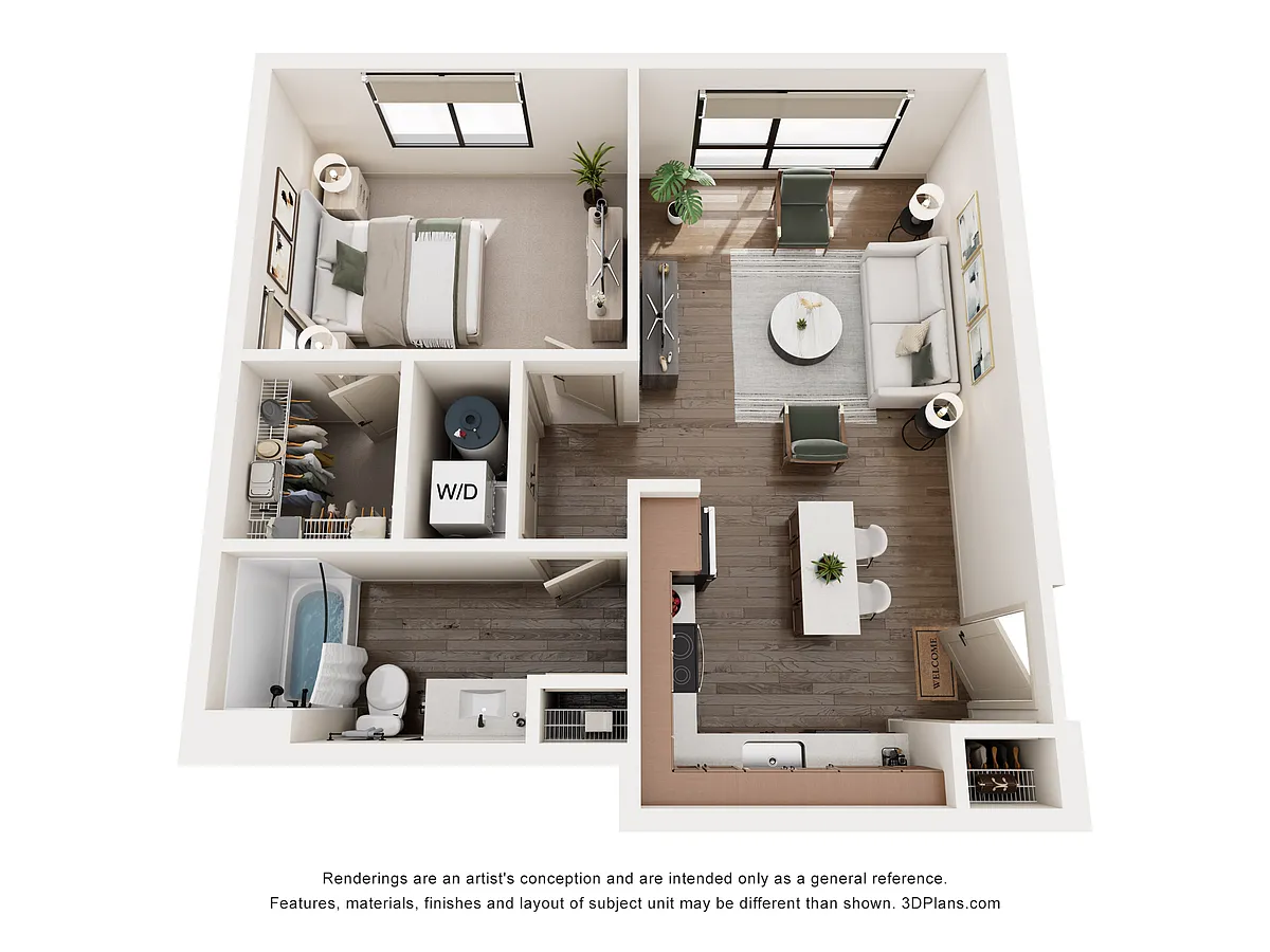 Floor plan 1D - The Station