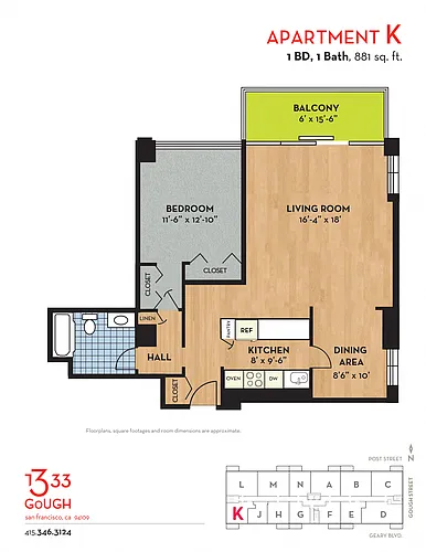 Floor plan K