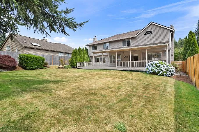 Beautiful back yard