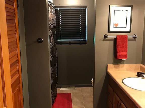 Spacious linen closet 