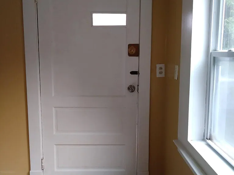 Back door off kitchen