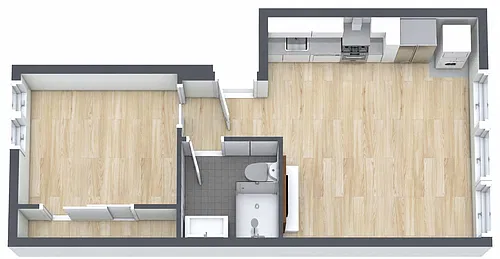 Floor plan 203