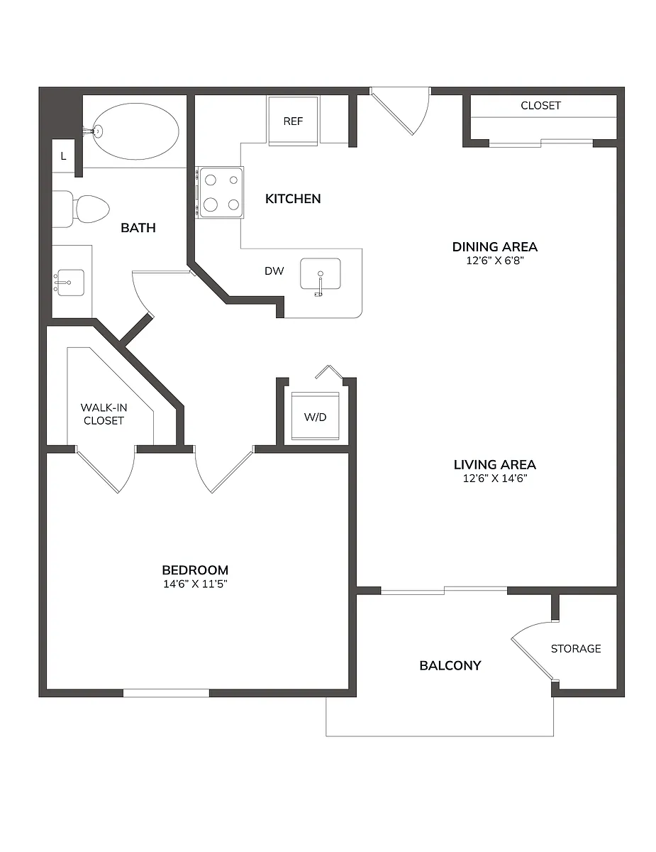 Floor plan The Duke