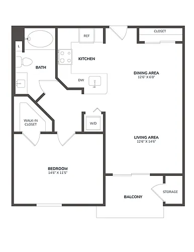Floor plan The Duke