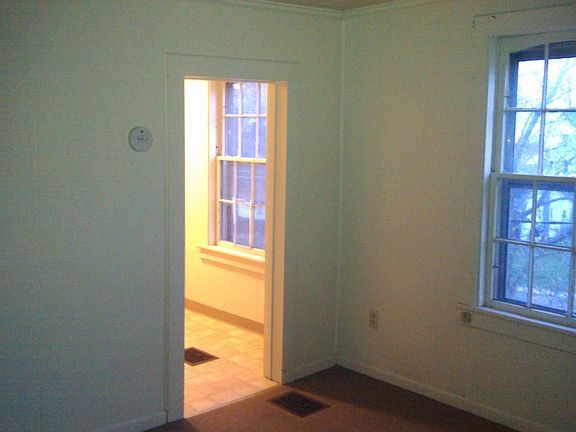 door into kitchen from living area