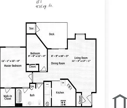2 bed, 875 sqft, $1,095 — Photo 3