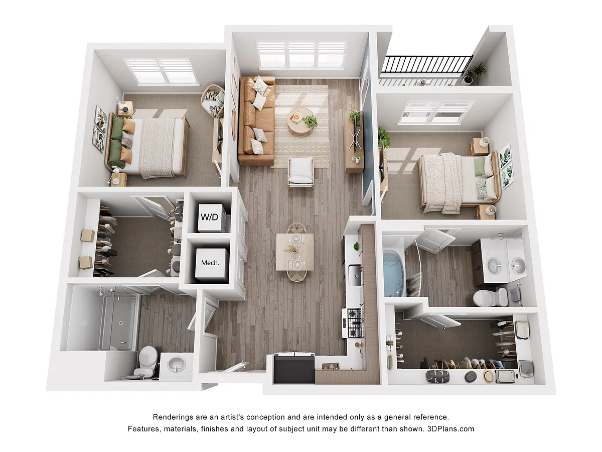 Floor plan The Holly