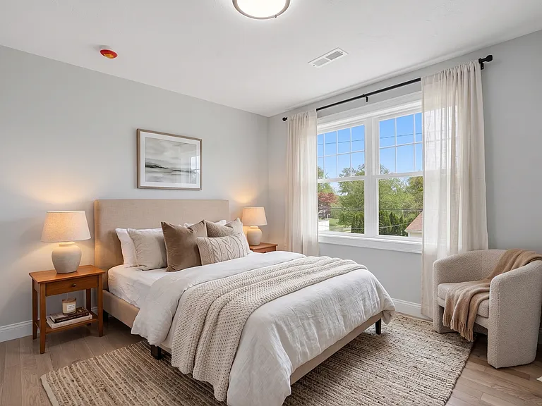 One of the two identical homes has already been leased, only one home remains available