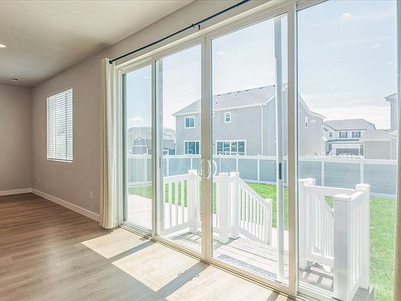 Gorgeous 12 foot double sliding glass doors!
