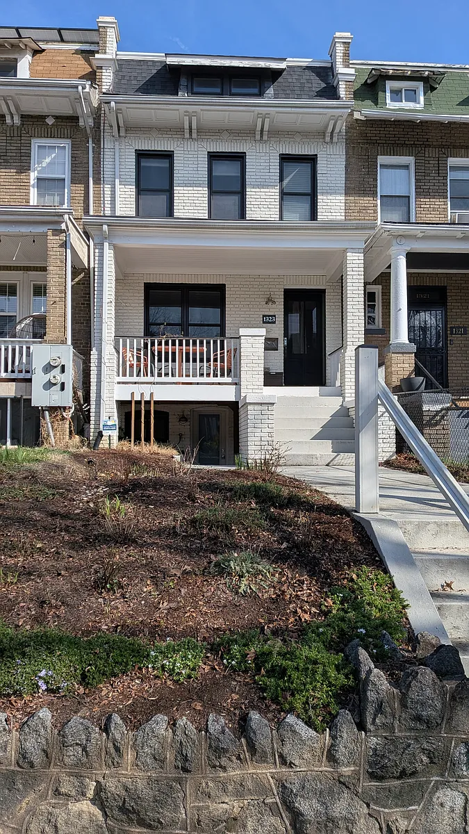 Front yard - 1323 Quincy St NW