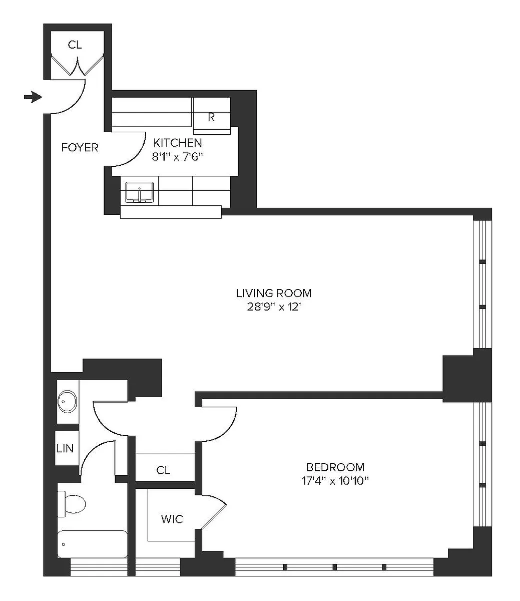 Building Photo - 260 W 52nd St #16F