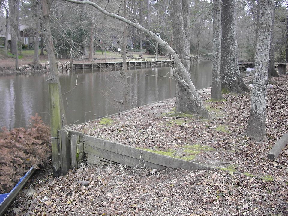 water front with bulkhead