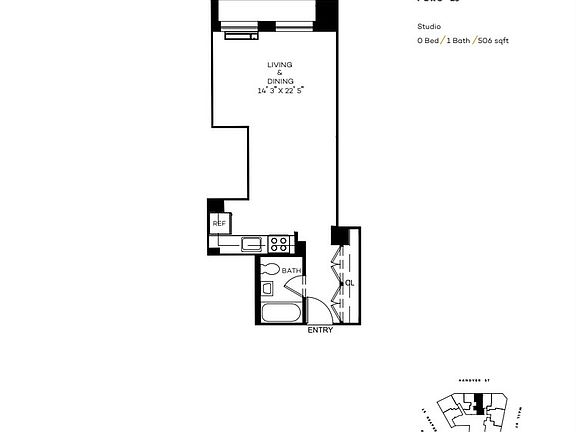 2nd image of 63 Wall St APT 2905