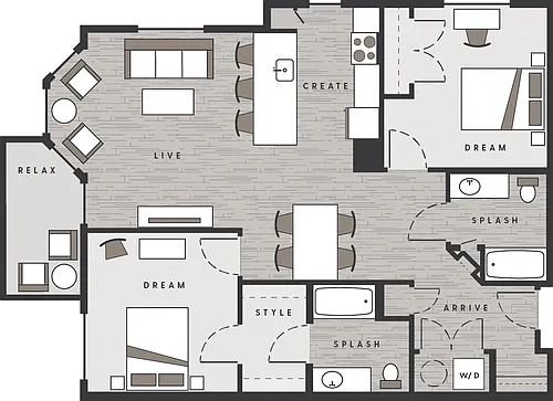 Floor plan B1