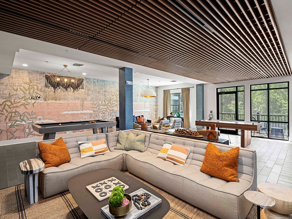 Resident Gaming Lounge with Air Hockey and Billiards Table
