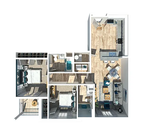 Floor plan Presley