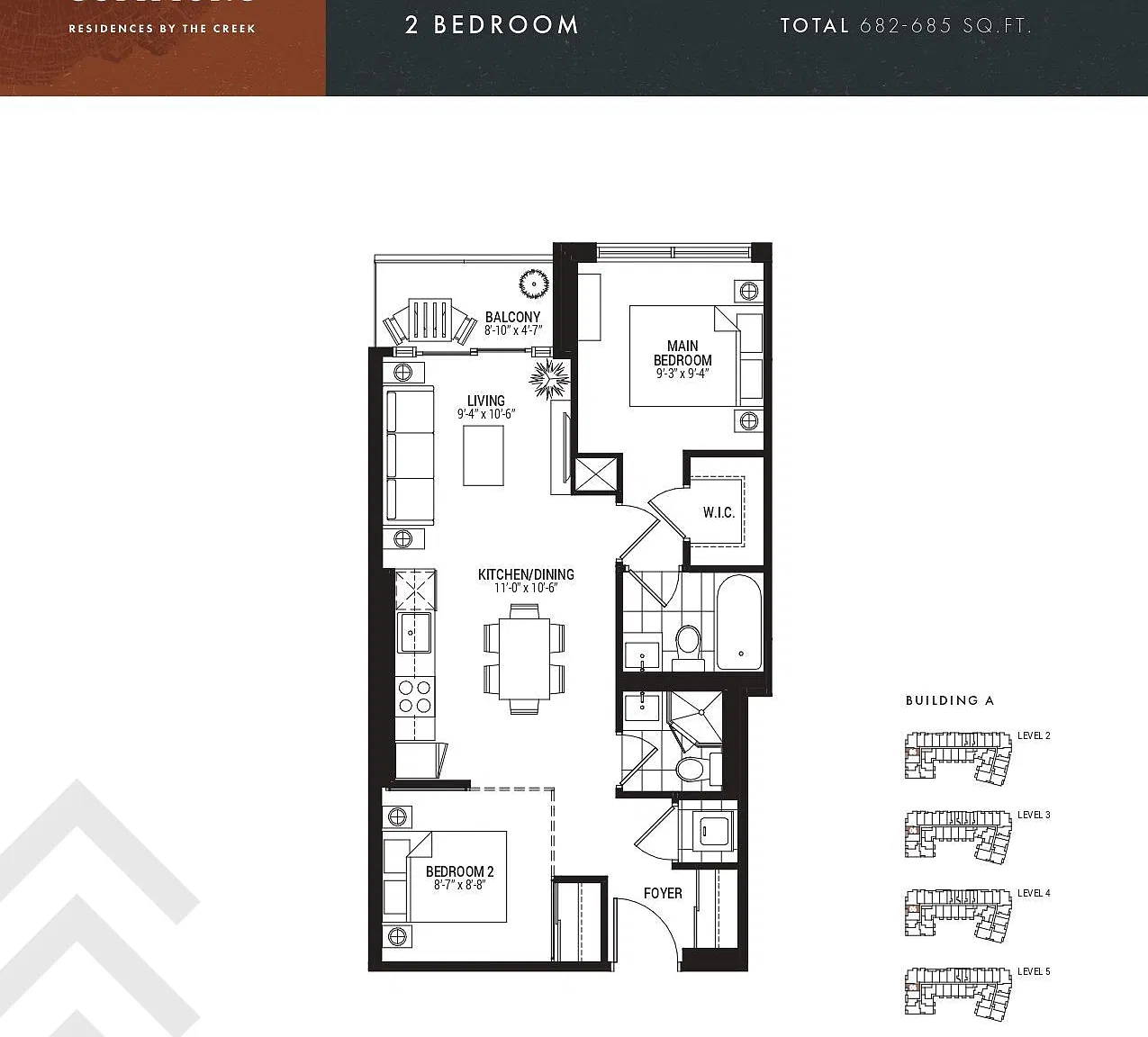 2 bed, $2,400 — Photo 1