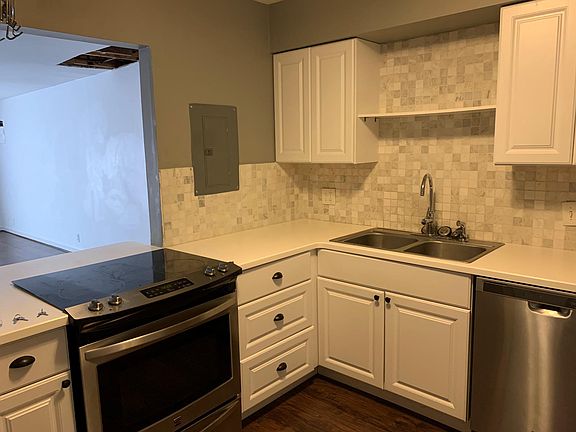 Kitchen open to main room