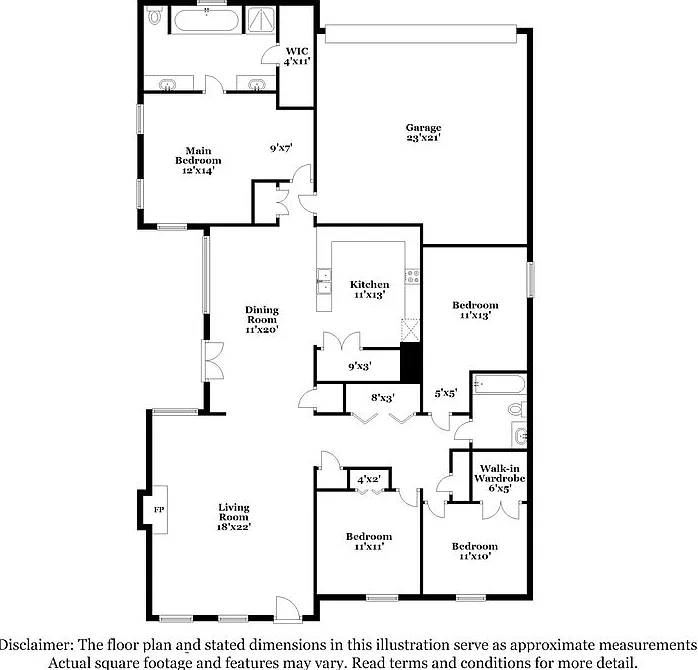 4 bed, 2.0 bath, 1796 sqft, $2,045 — Photo 2