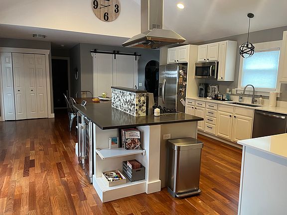Large and open kitchen