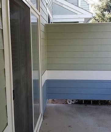 Patio off Bedroom and Dining Room
