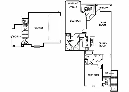 Floor plan B6