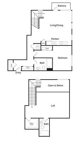 Floor plan B8