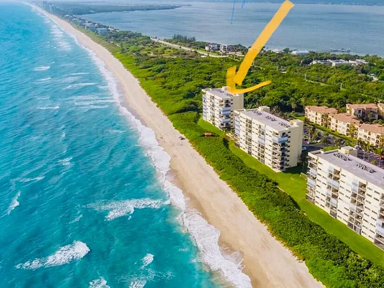 First building 5th floor corner unit . As you can see it is steps away from the beautiful beaches of Hutchinson Island