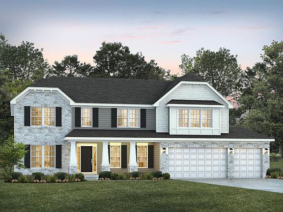 Elevation C with Stone