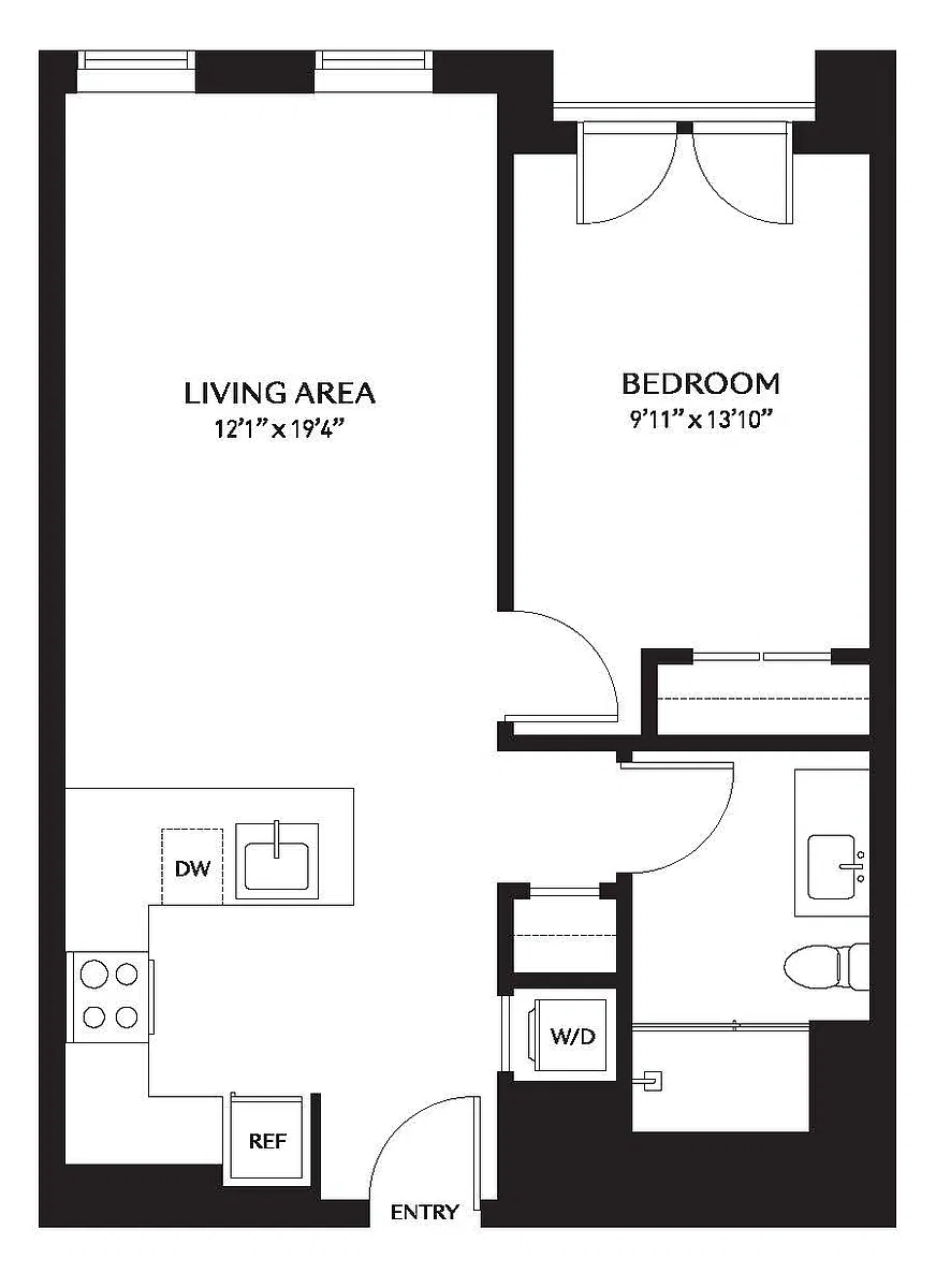 Floor plan A20