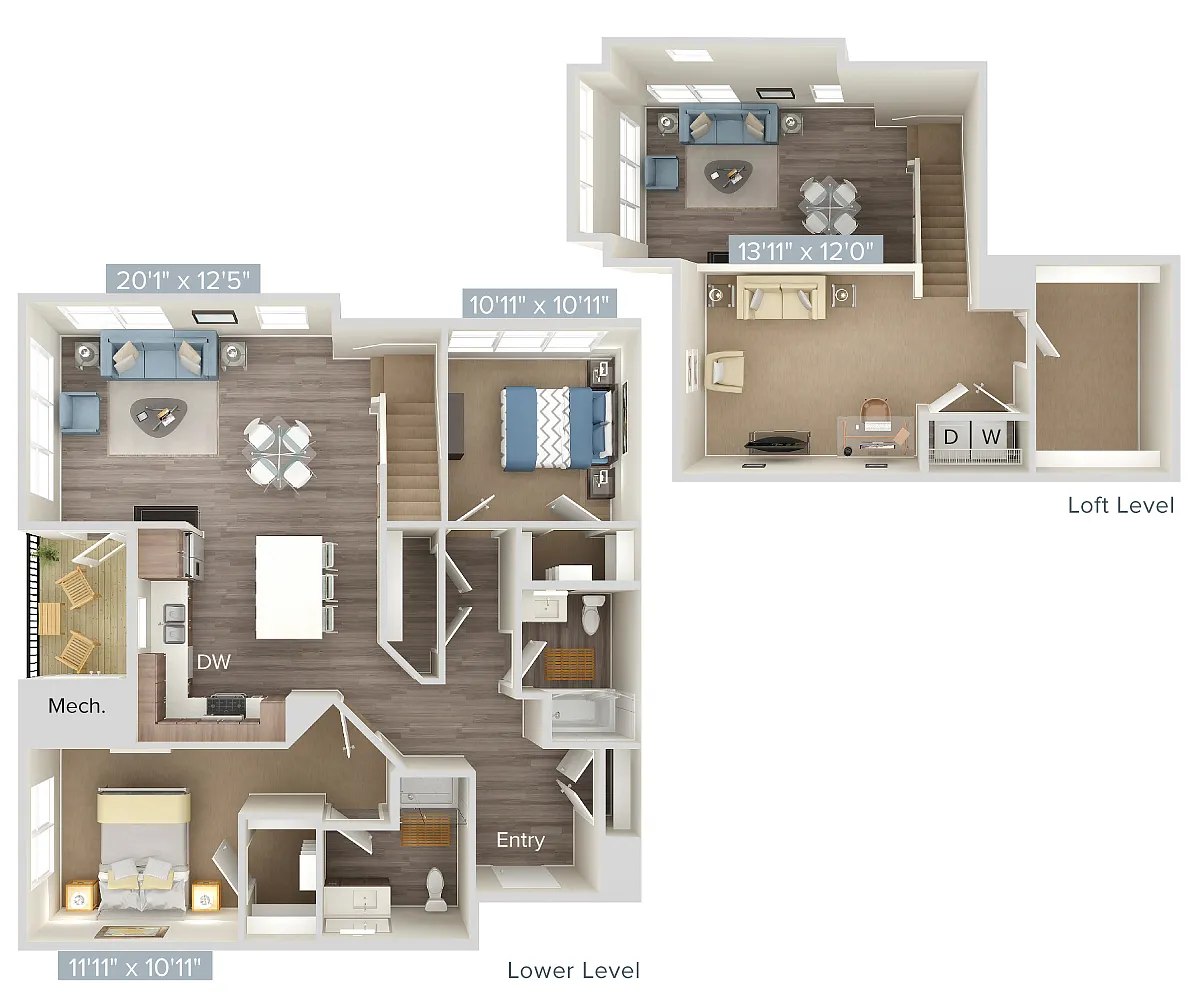 Floor plan B7L-300-403