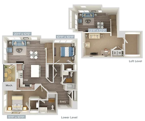 Floor plan B7L-300-403