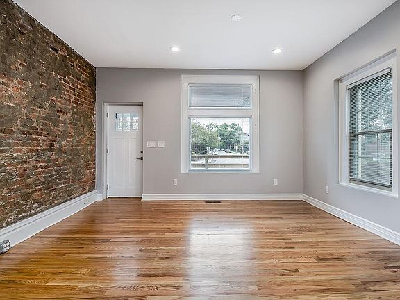 Family Room Area with hardwood floors