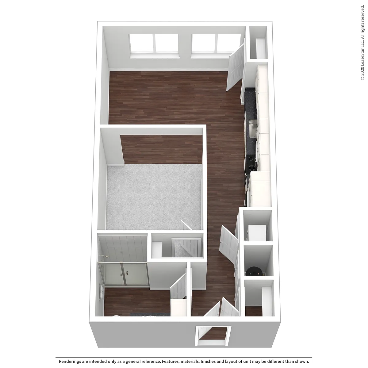 Floor plan Sunset One