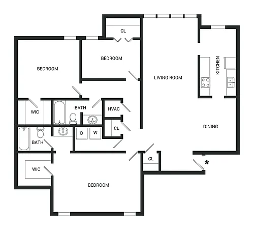 Floor plan Fernwood