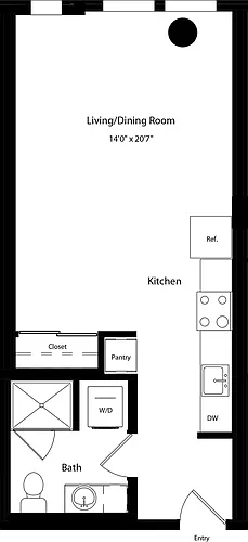 Floor plan S1(S)