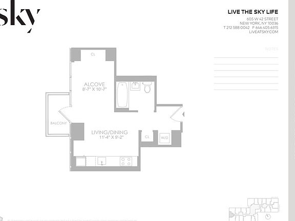2nd image of 605 W 42nd St APT 28T