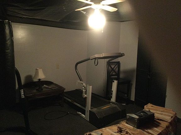 BR/exercise room basement.