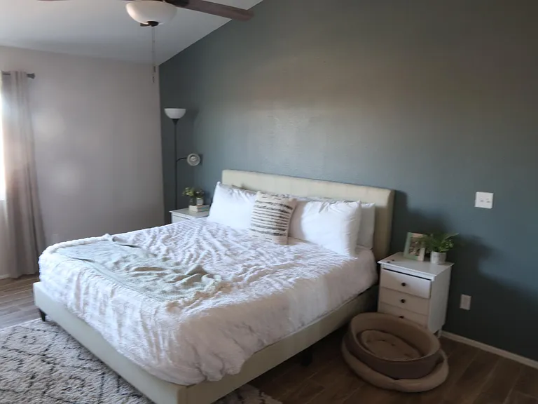 Primary bedroom - furniture not included.