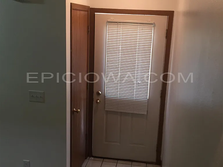 Coat Closet and front door