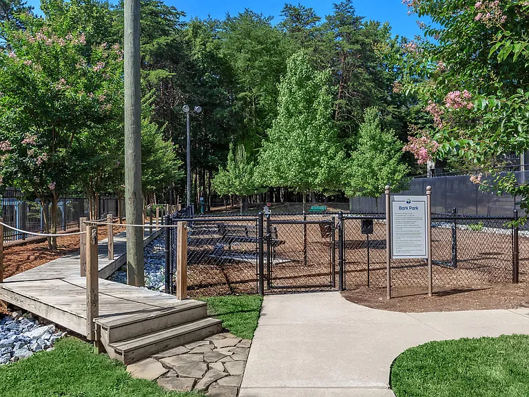 Spacious Dog Park with Secure Fencing and Gated Entry