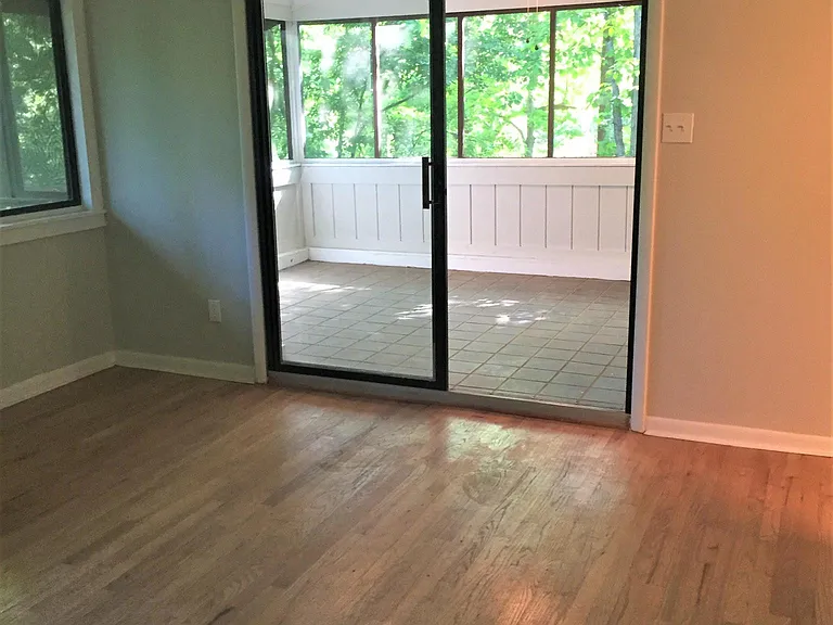 Master Bedroom with Screened Porch